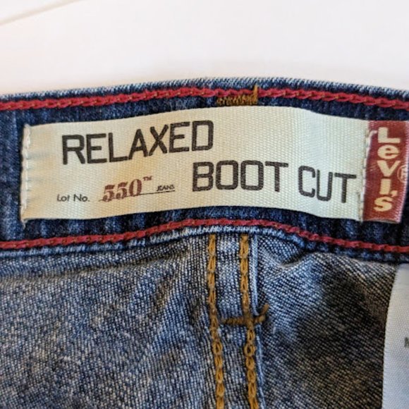 Women's Levi's 550 Relaxed Boot Cut Jeans Plus Size 24S - Picture 3 of 12